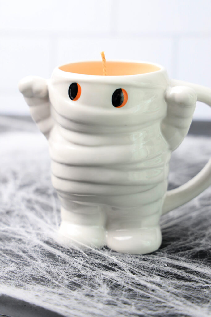 DIY Mummy Candle Tutorial