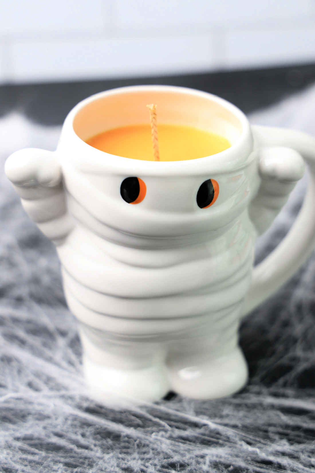 DIY Mummy Candle Tutorial