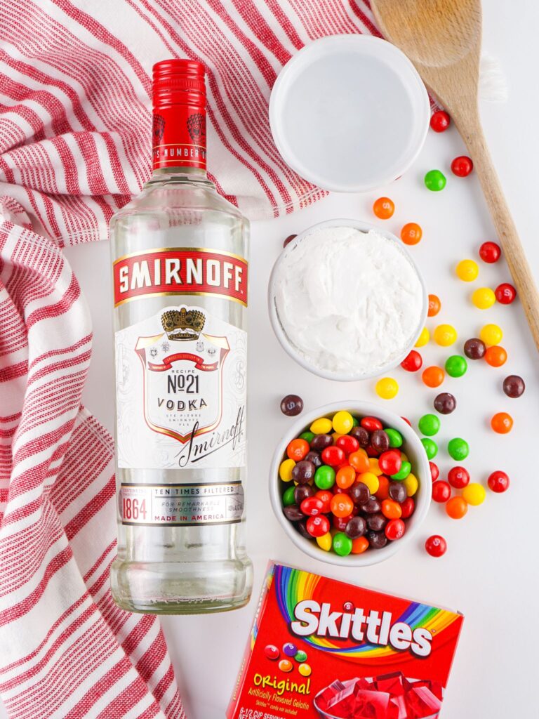 Skittles Jello Shots Ingredients