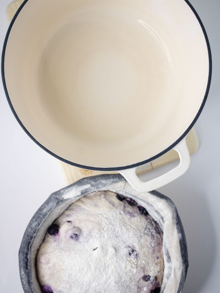 Lemon Blueberry Sourdough Loaf