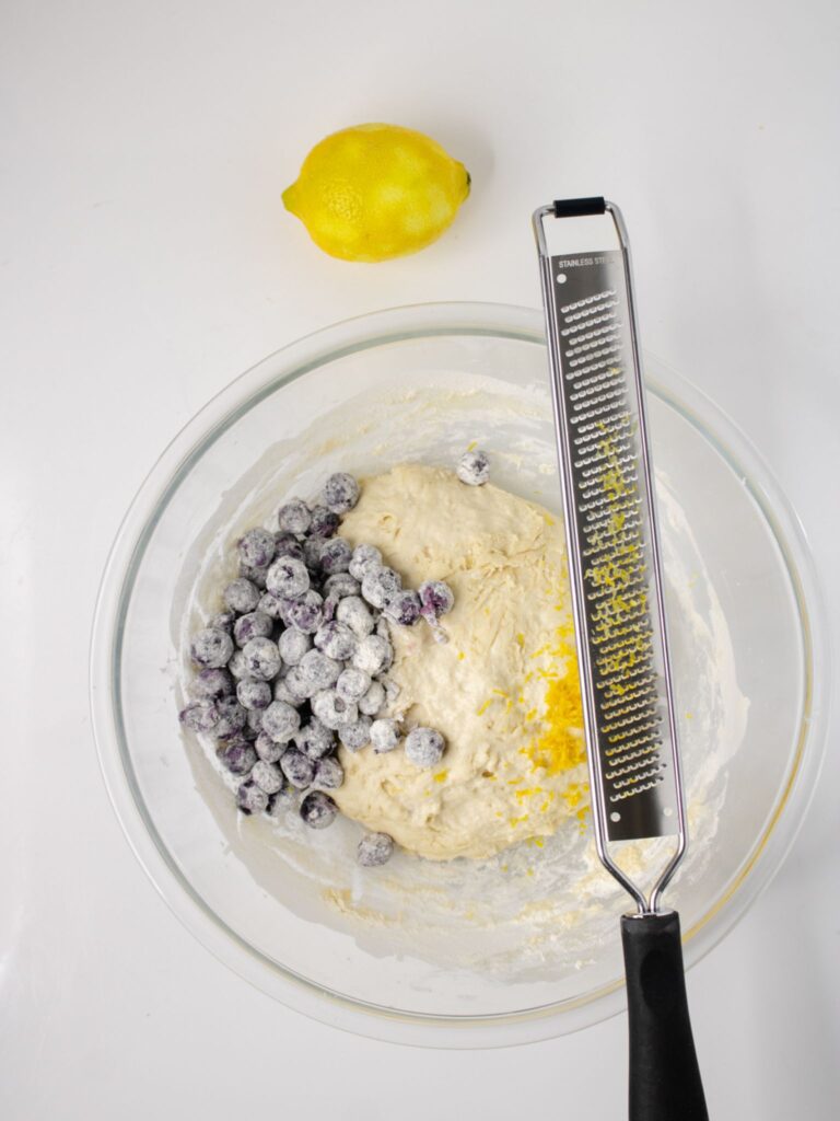 Lemon Blueberry Sourdough Loaf