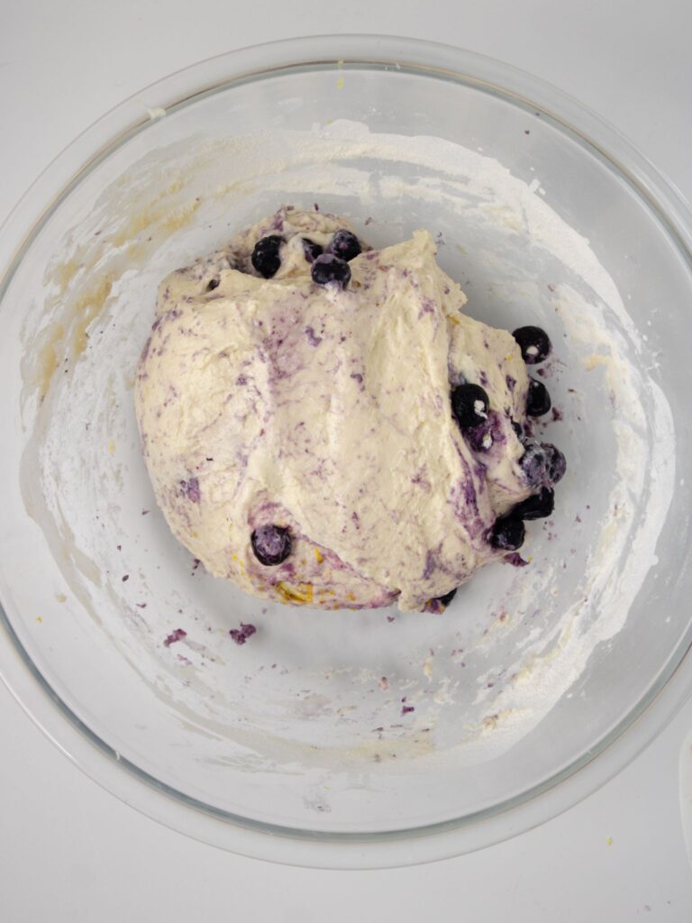 Lemon Blueberry Sourdough Loaf