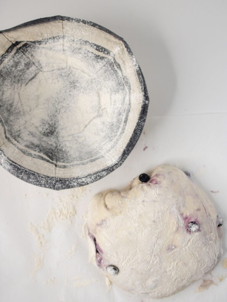 Lemon Blueberry Sourdough Loaf