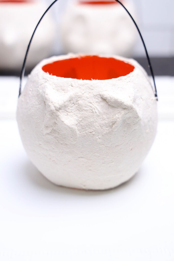 How to Make a Vintage Paper Mache Pumpkin (Trick 'r Treat Style) 4 Vintage Paper Mache Pumpkin